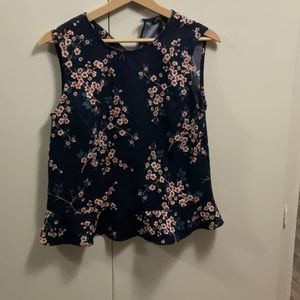 Banana Republic Floral Blouse